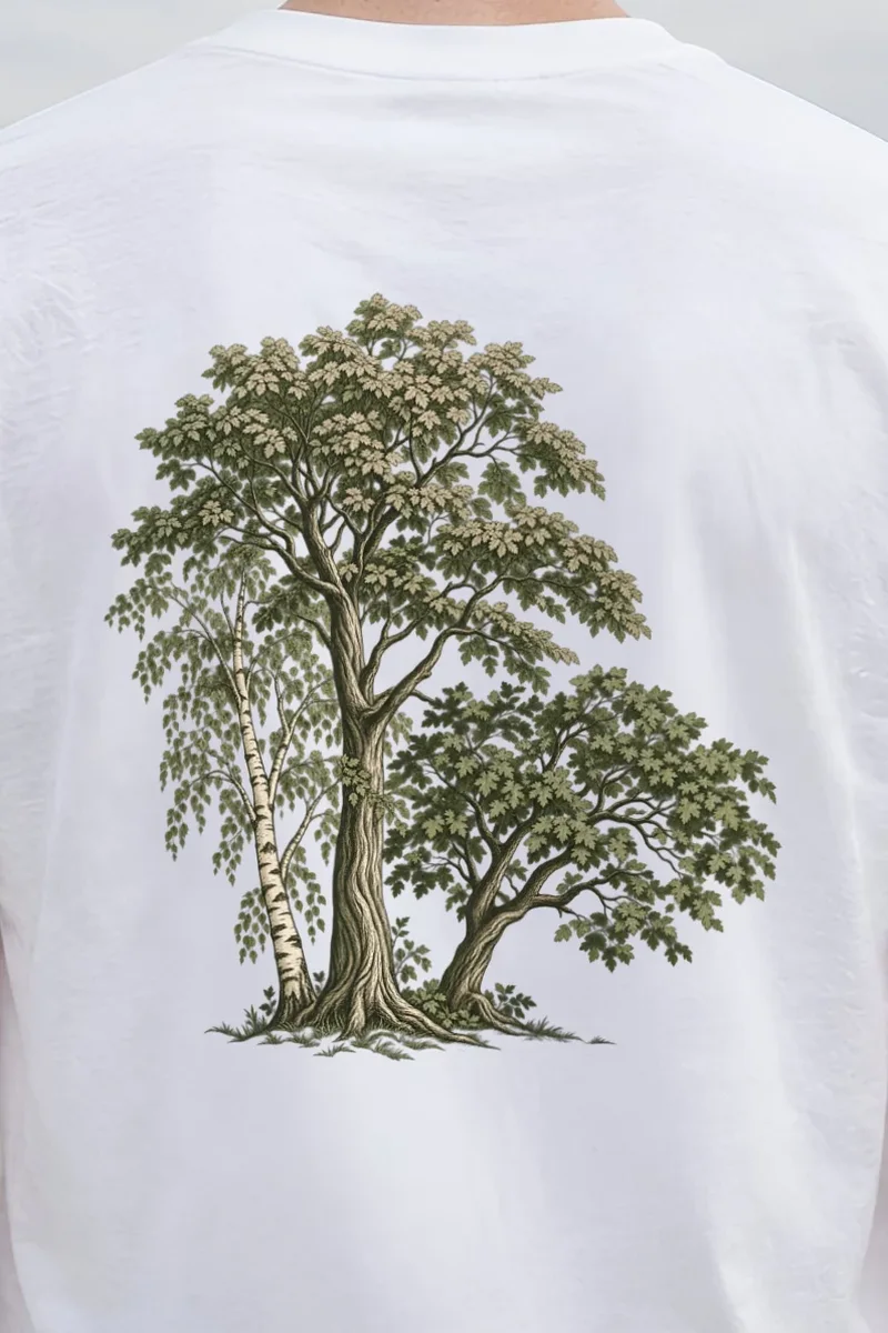 "Arboretum Study" Heavyweight Unisex Crewneck T-shirt
