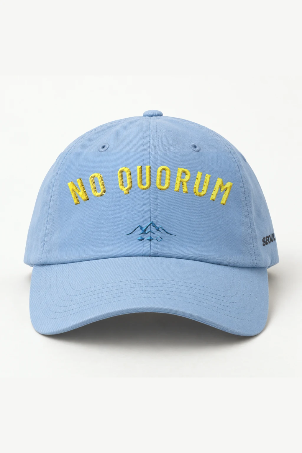 "Arched No Quorum" Classic Dad Hat · Embroidered