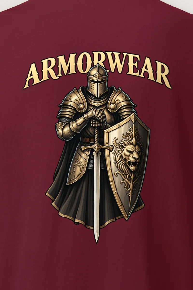 "Armorwear Knight" Heavyweight Unisex Crewneck T-shirt