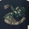 "Arrive Without a Ripple" Heavyweight Unisex Crewneck T-shirt