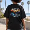 "Ask Me About the Engine" Unisex Oversized Heavyweight Crewneck T-Shirt