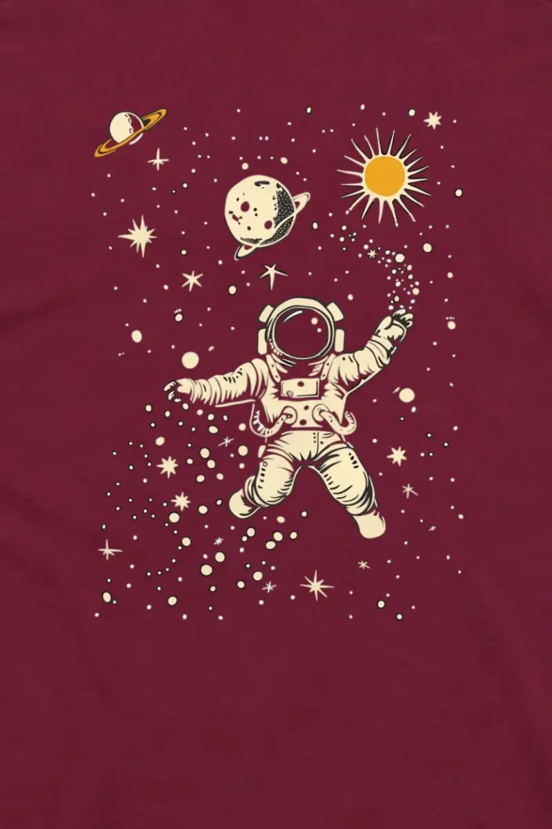 "Astronaut Star Catcher" Unisex Longsleeve T-shirt