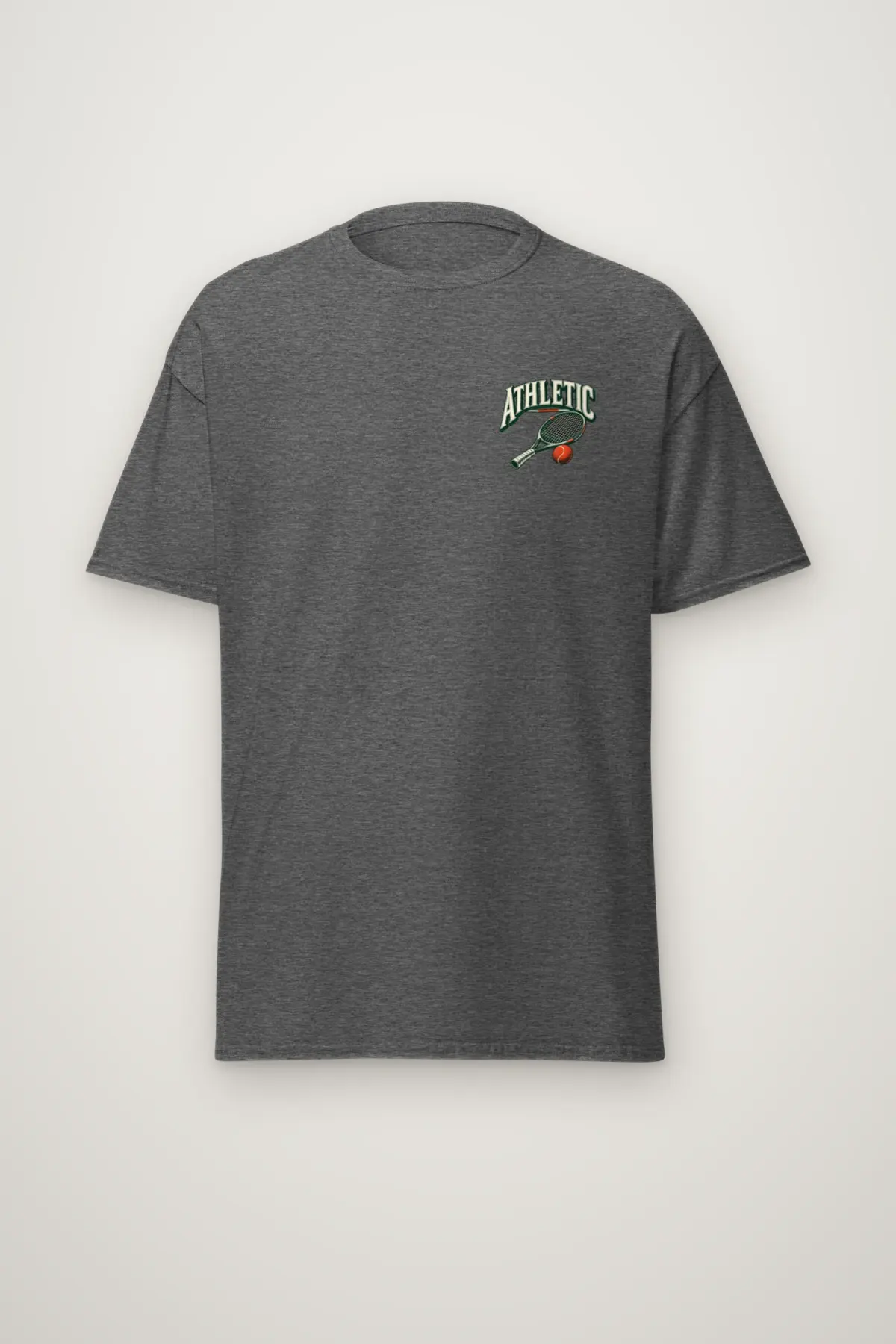 "Athletic" Heavyweight Unisex Crewneck T-shirt