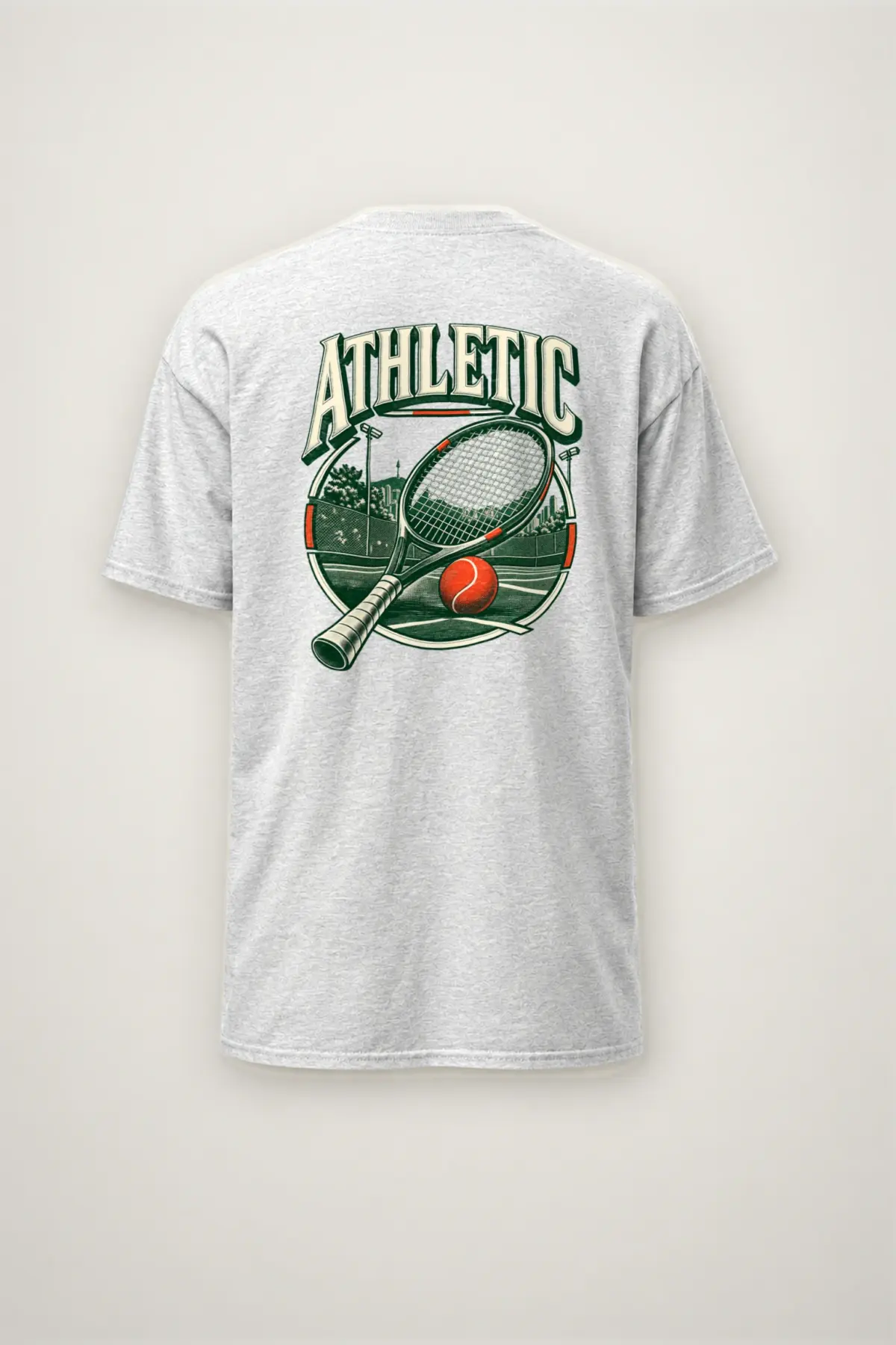 "Athletic" Heavyweight Unisex Crewneck T-shirt