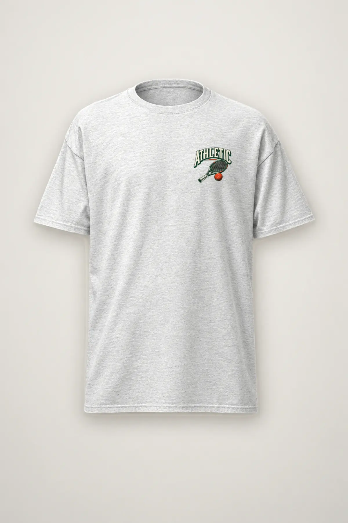 "Athletic" Heavyweight Unisex Crewneck T-shirt