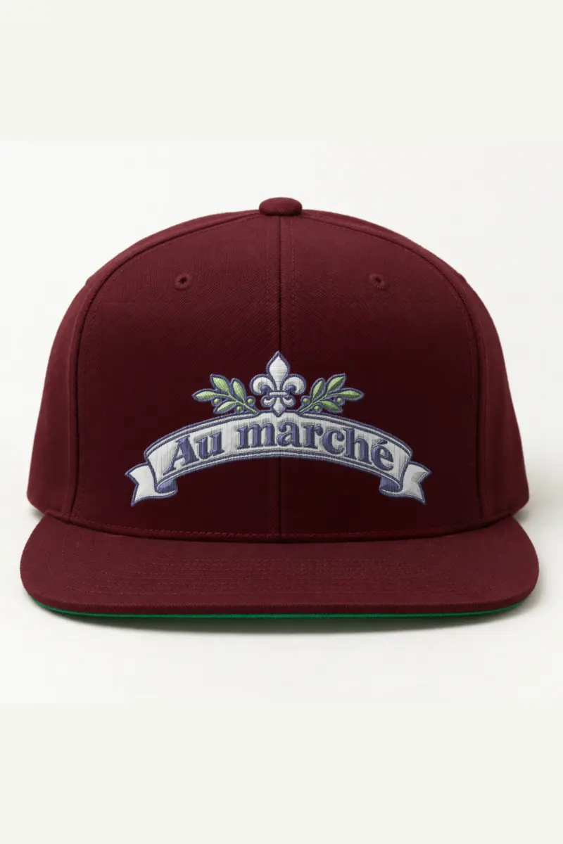 “Au marché” Classic Snapback · Embroidered