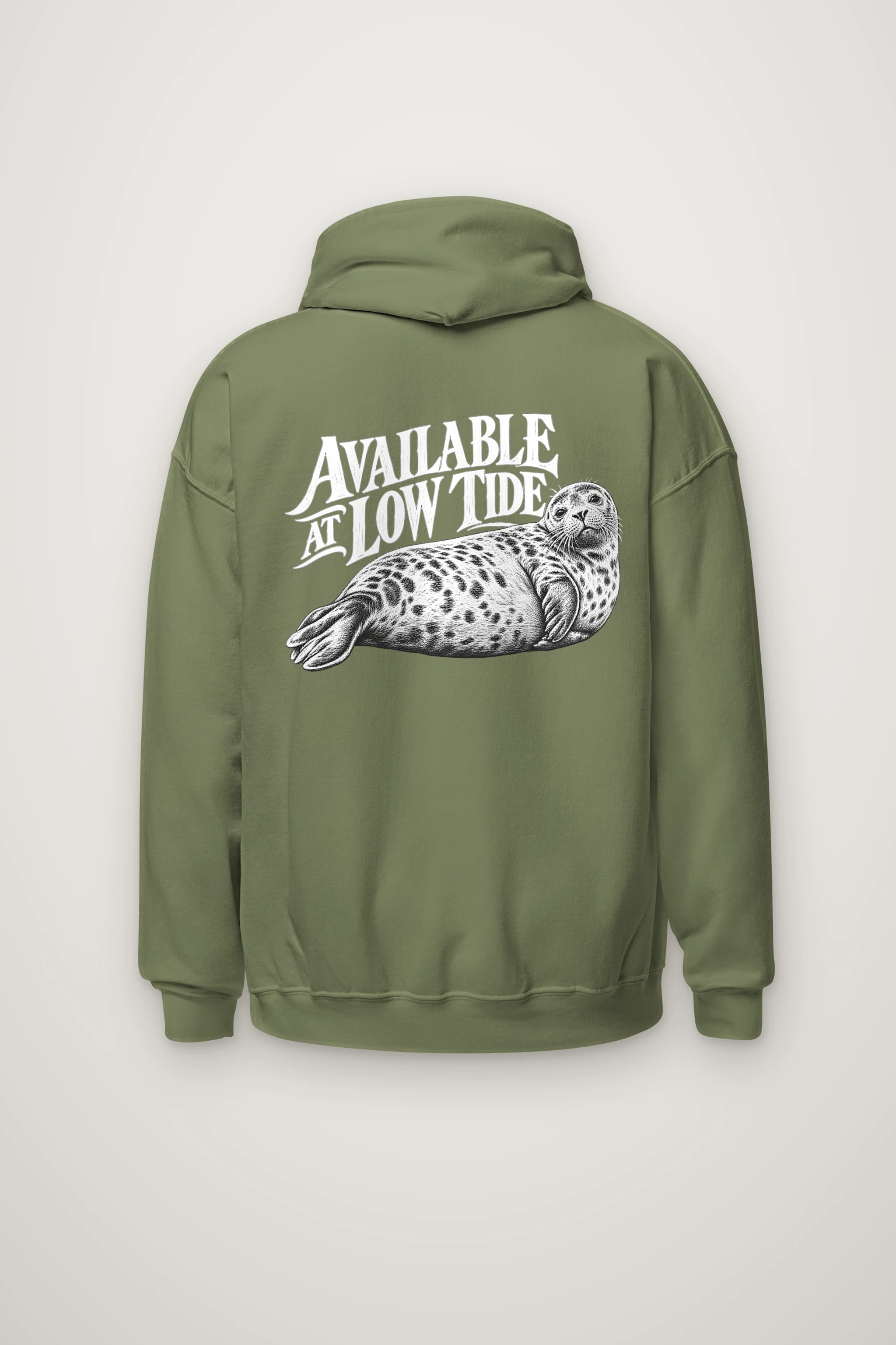 "Available at Low Tide" Heavy Blend Unisex Pullover Hoodie