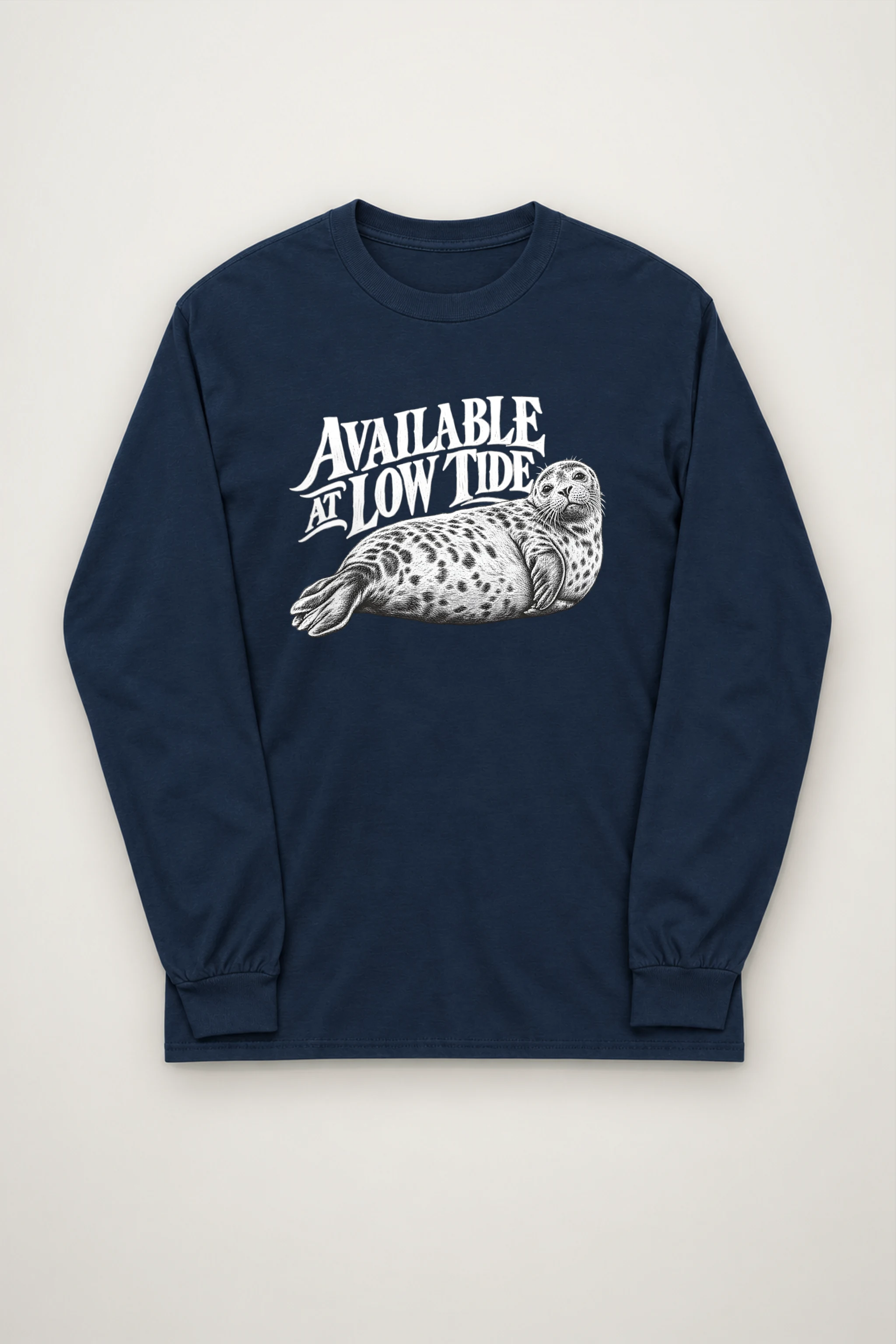 "Available at Low Tide" Unisex Longsleeve T-shirt