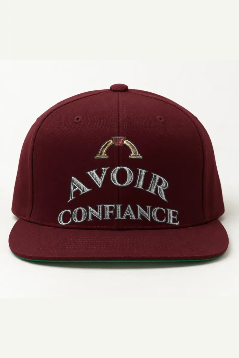 "Avoir Confiance" Classic Snapback · Embroidered