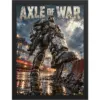 "Axle of War" Premium Wooden Framed Poster