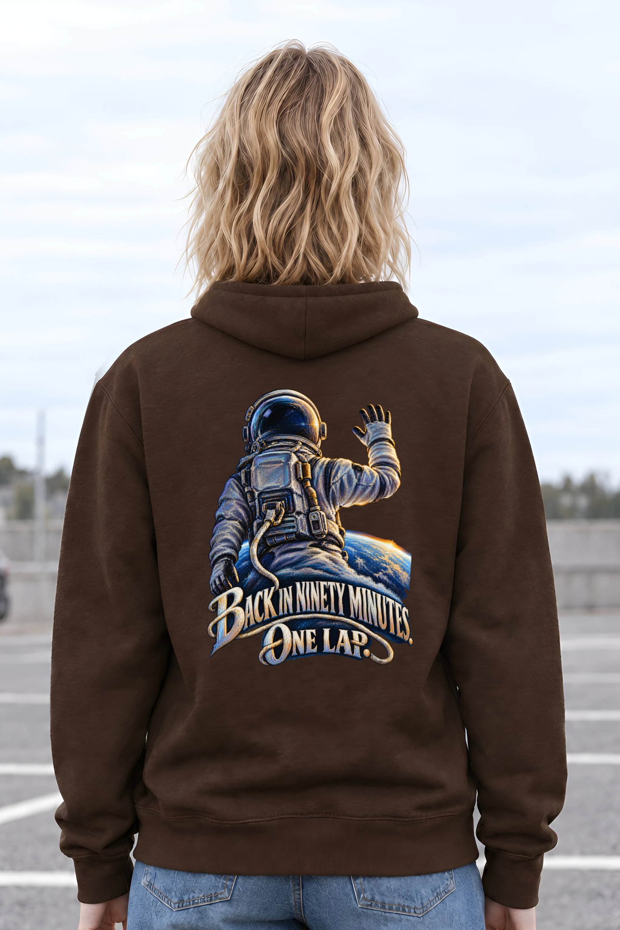 "Back In Ninety Minutes" Unisex Pullover Hoodie