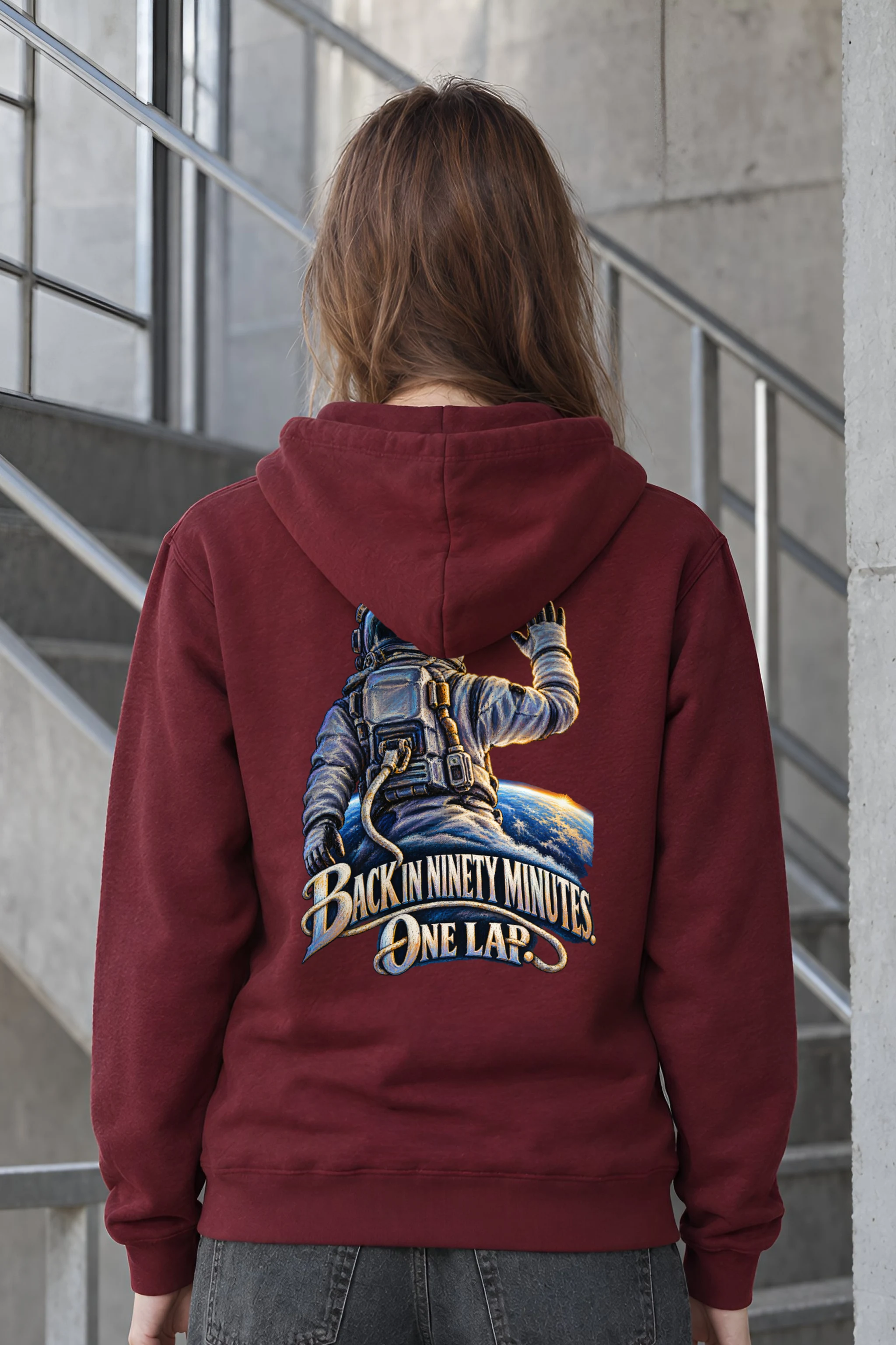 "Back In Ninety Minutes" Unisex Pullover Hoodie