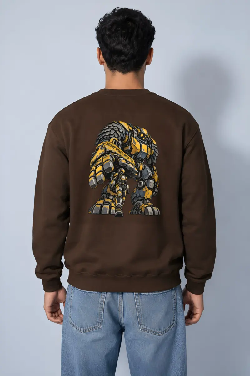 “Backup Walks With You” Heavy Blend Unisex Crewneck Sweatshirt