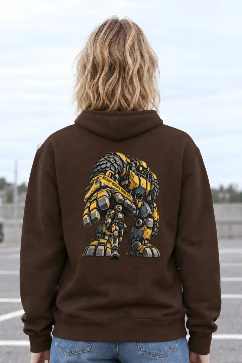 “Backup Walks With You” Heavy Blend Unisex Pullover Hoodie