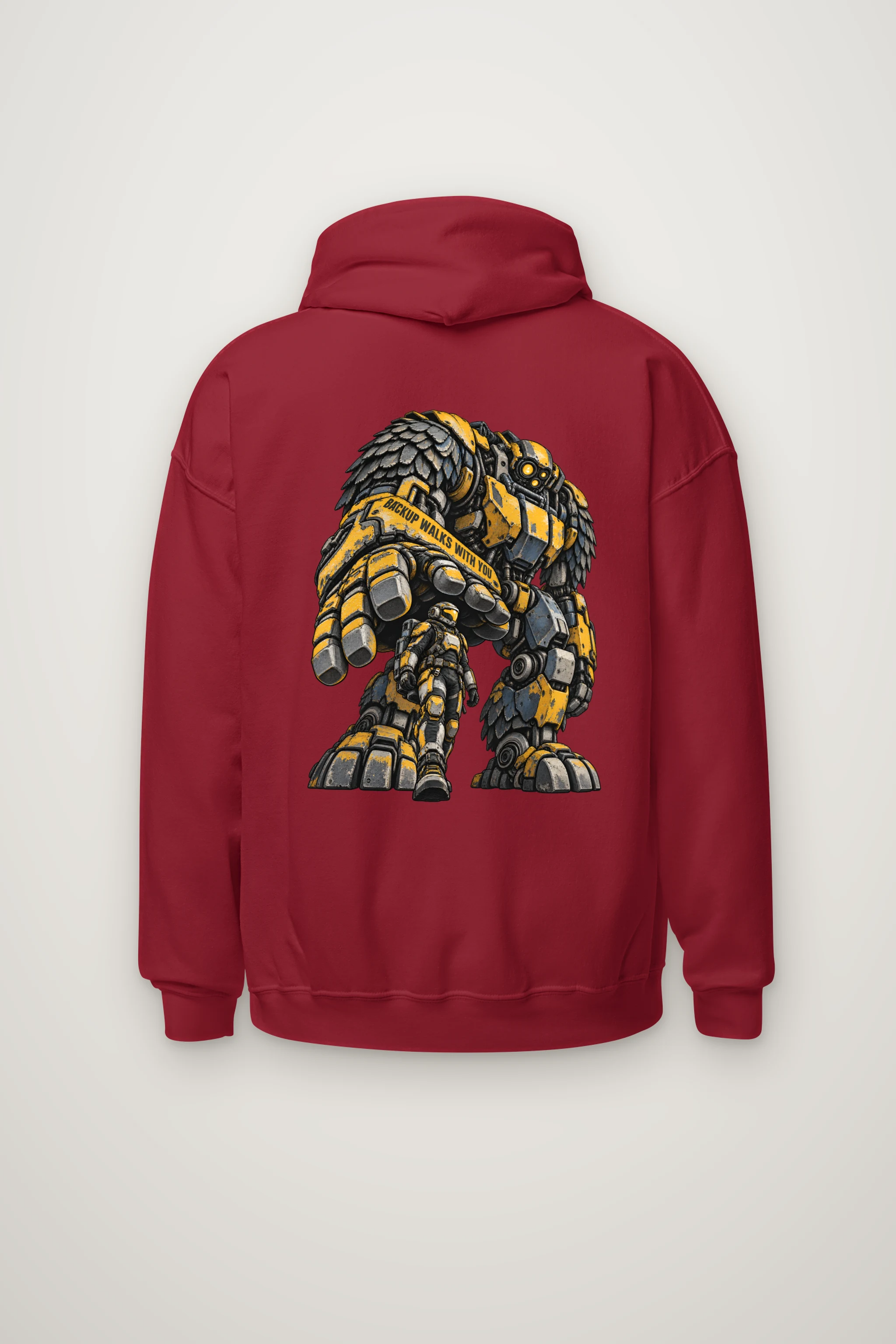 "Backup Walks With You" Heavy Blend Unisex Pullover Hoodie