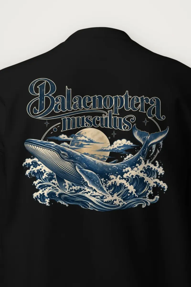 "Balaenoptera Musculus" Heavy Blend Unisex Crewneck Sweatshirt