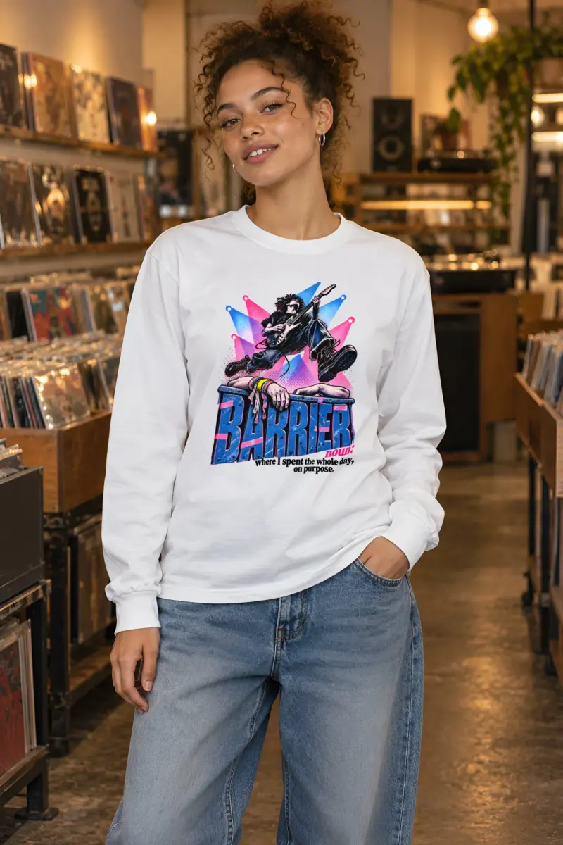 “Barrier Noun Definition” Unisex Longsleeve T-shirt