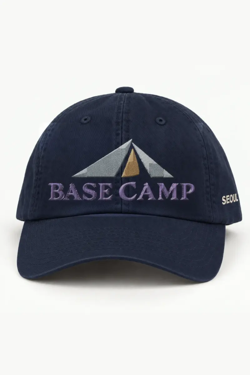 "BASE CAMP" Classic Dad Hat · Embroidered