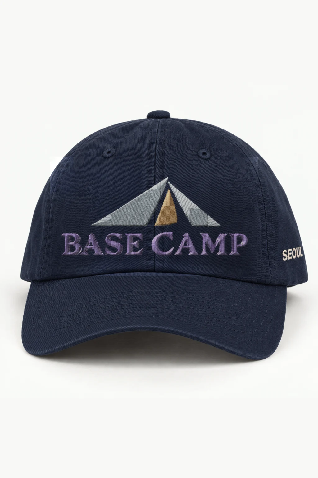 "BASE CAMP" Classic Dad Hat · Embroidered