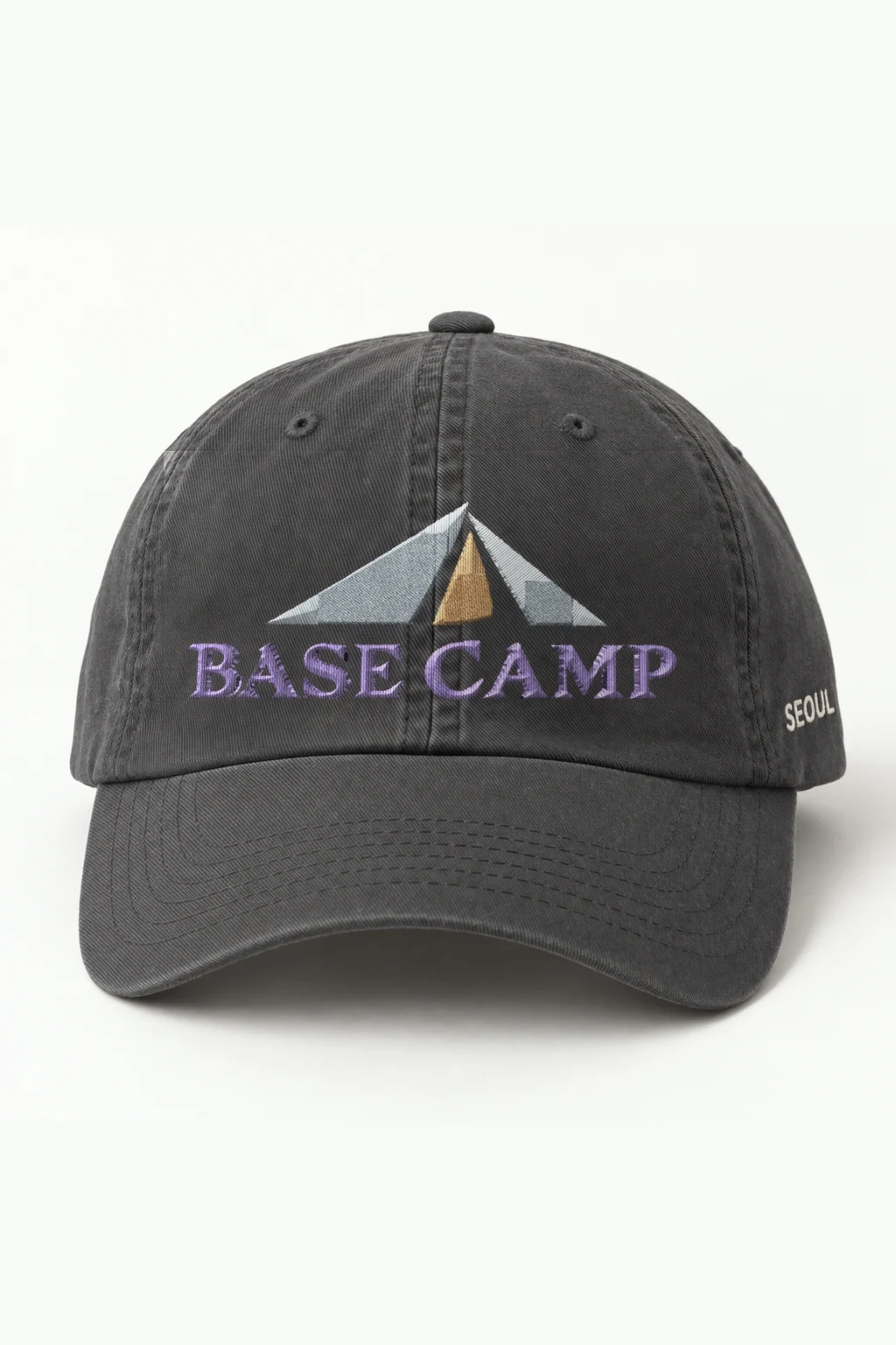 "BASE CAMP" Classic Dad Hat · Embroidered