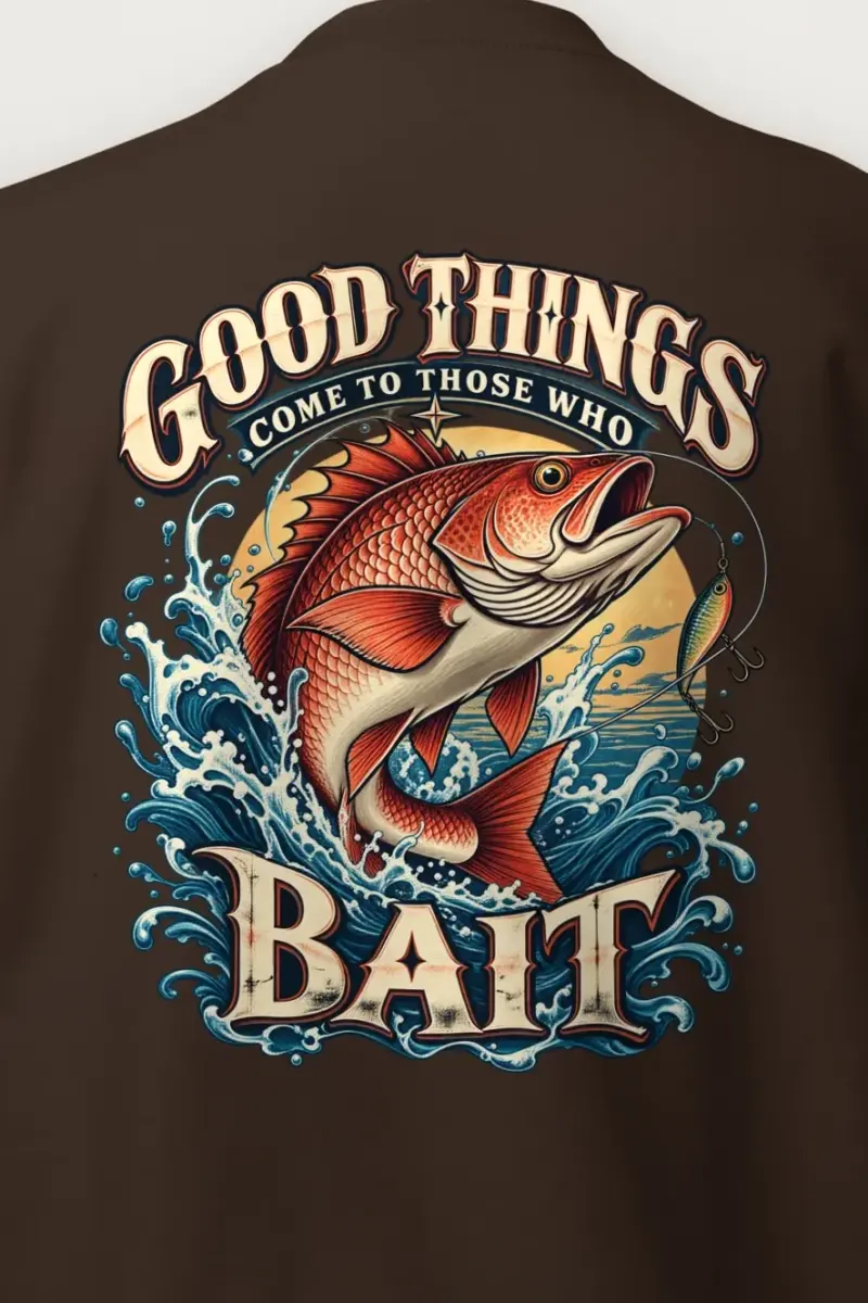 "Bass Bait Club" Heavy Blend Unisex Crewneck Sweatshirt