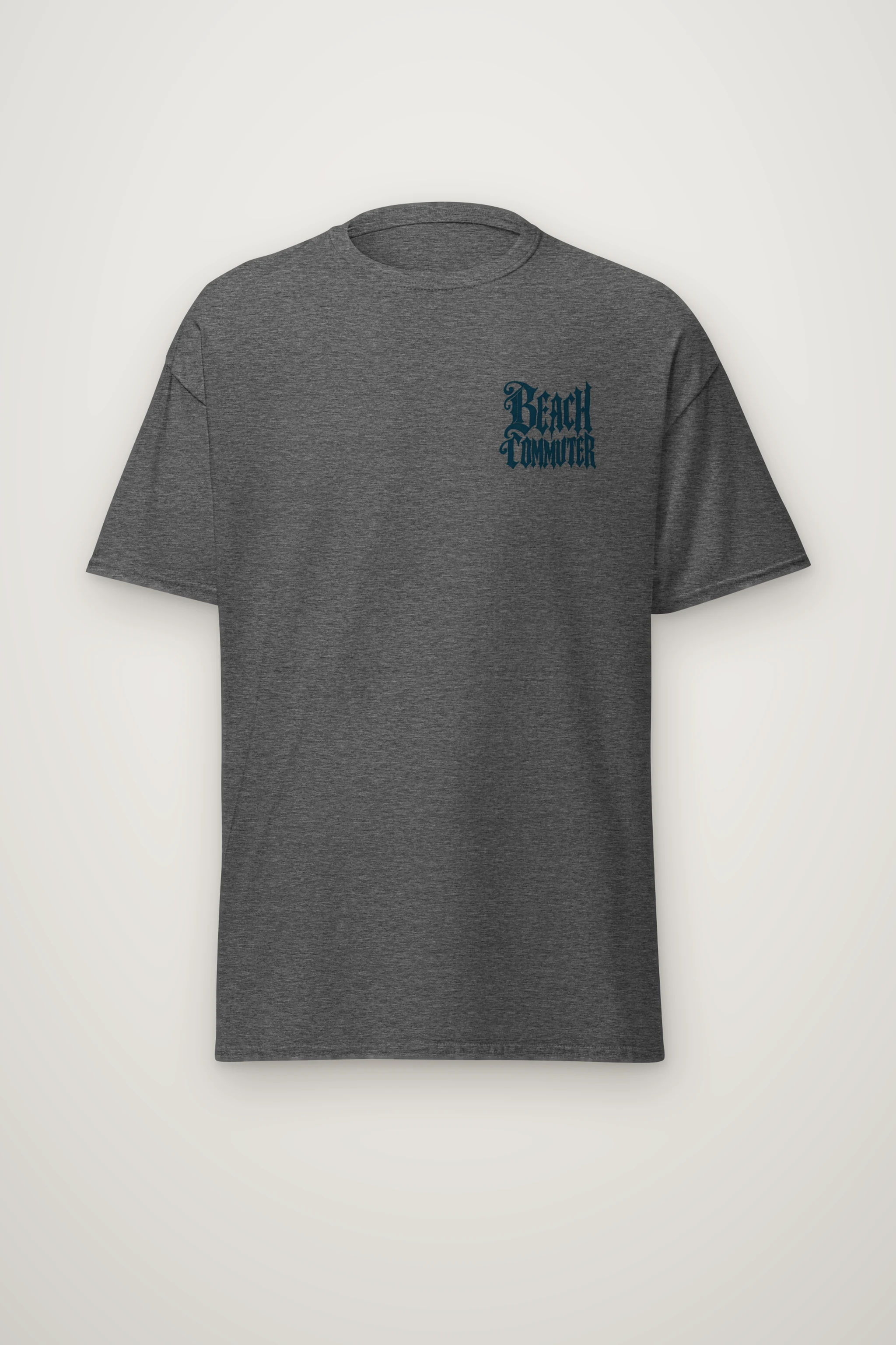 "Beach Commuter" Heavyweight Unisex Crewneck T-shirt