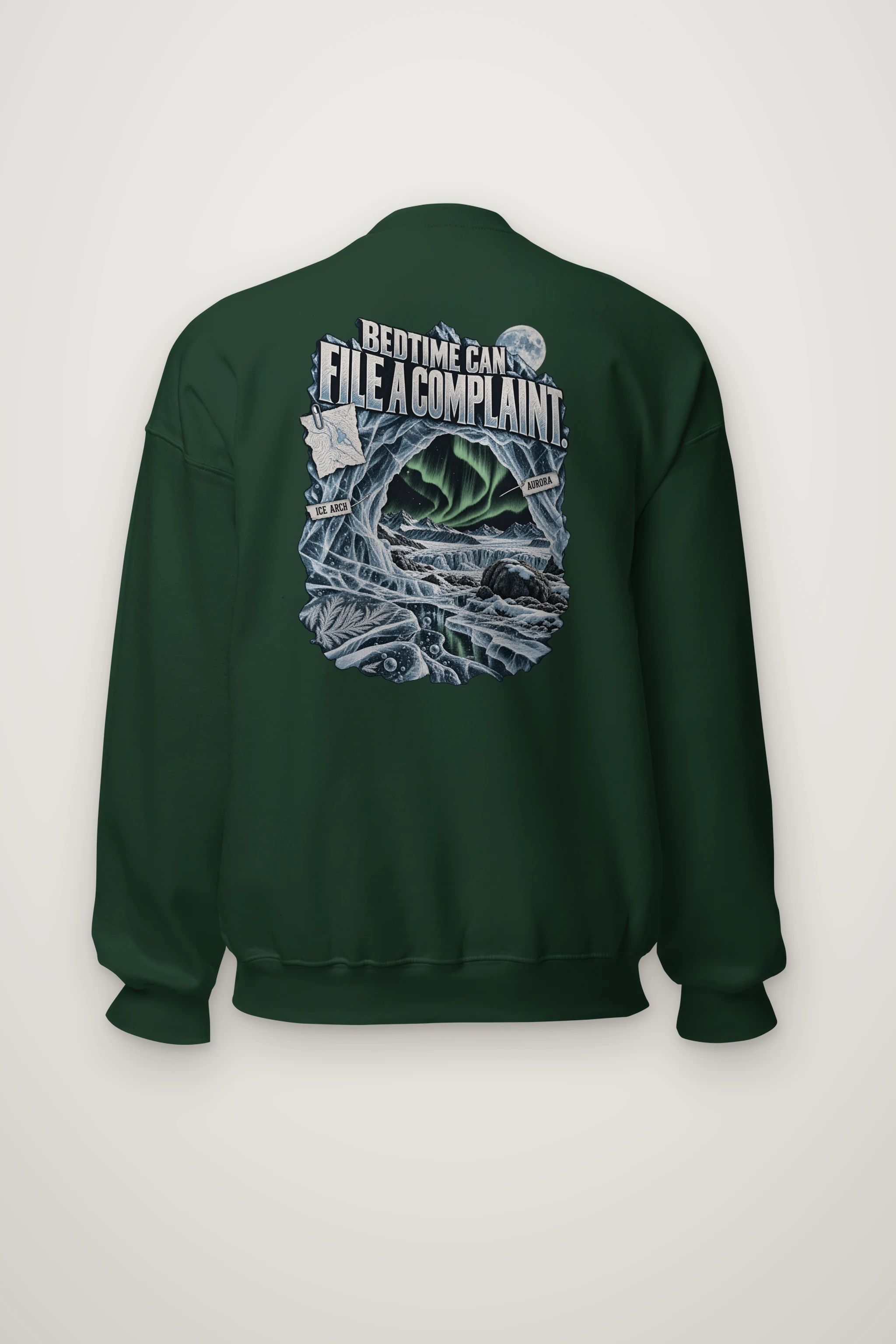"Bedtime Can File a Complaint" Heavy Blend Unisex Crewneck Sweatshirt