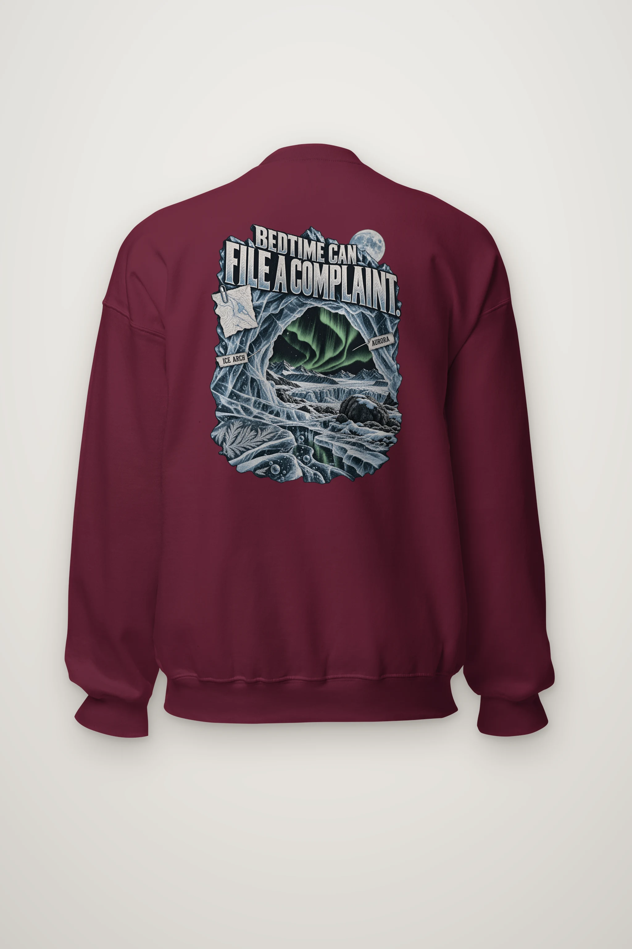 "Bedtime Can File a Complaint" Heavy Blend Unisex Crewneck Sweatshirt