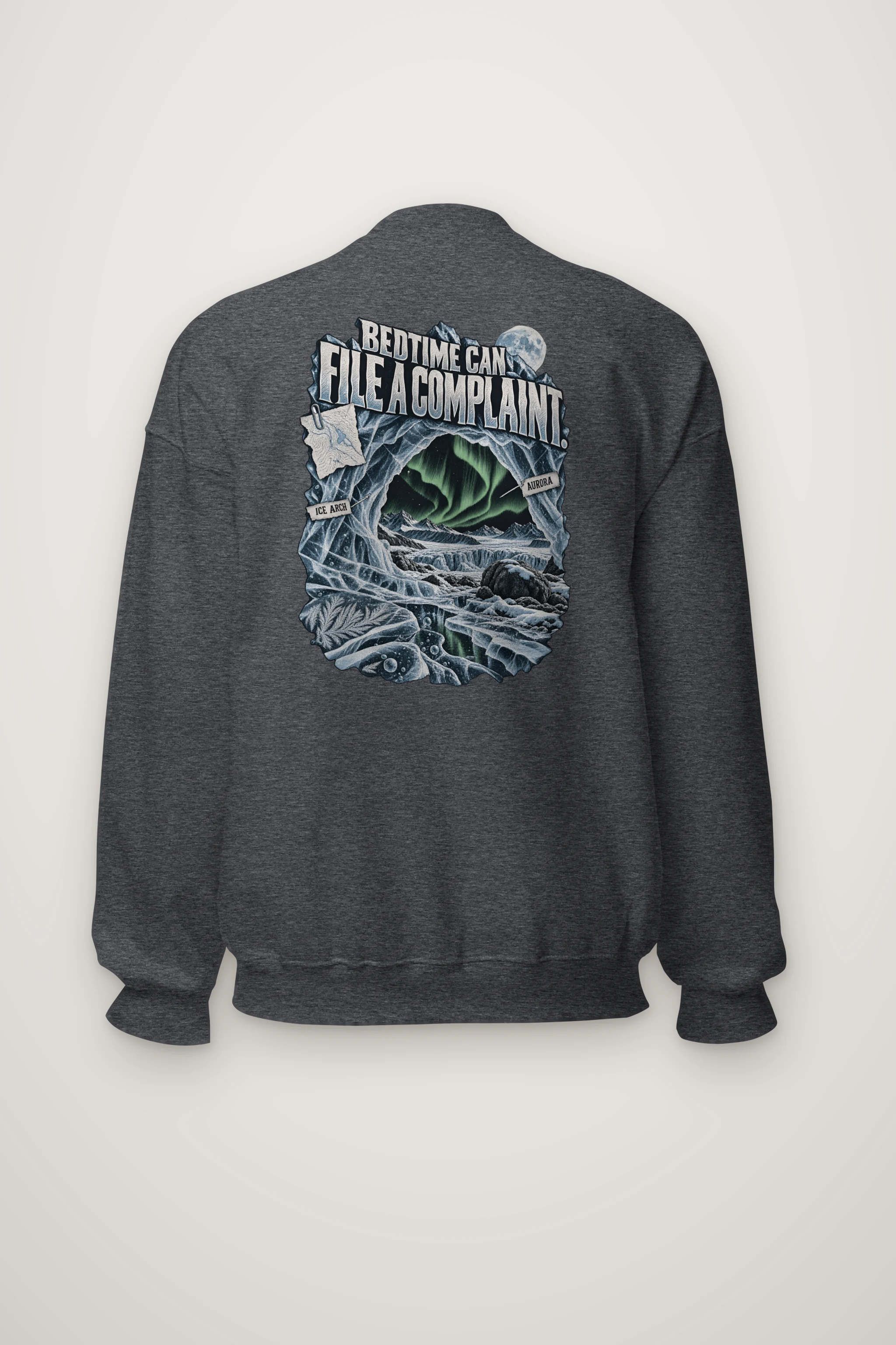 "Bedtime Can File a Complaint" Heavy Blend Unisex Crewneck Sweatshirt
