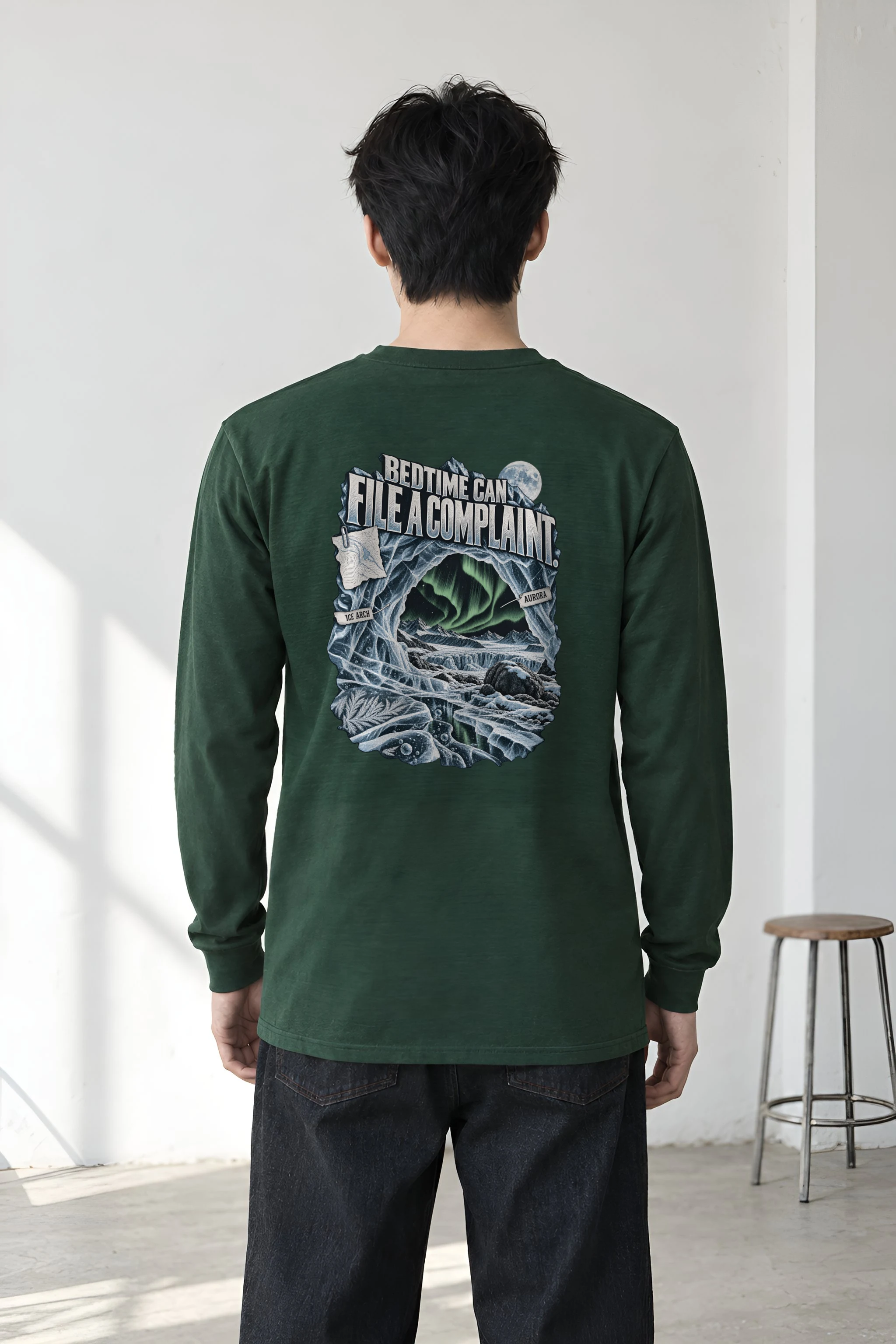 "Bedtime Can File a Complaint" Unisex Longsleeve T-shirt