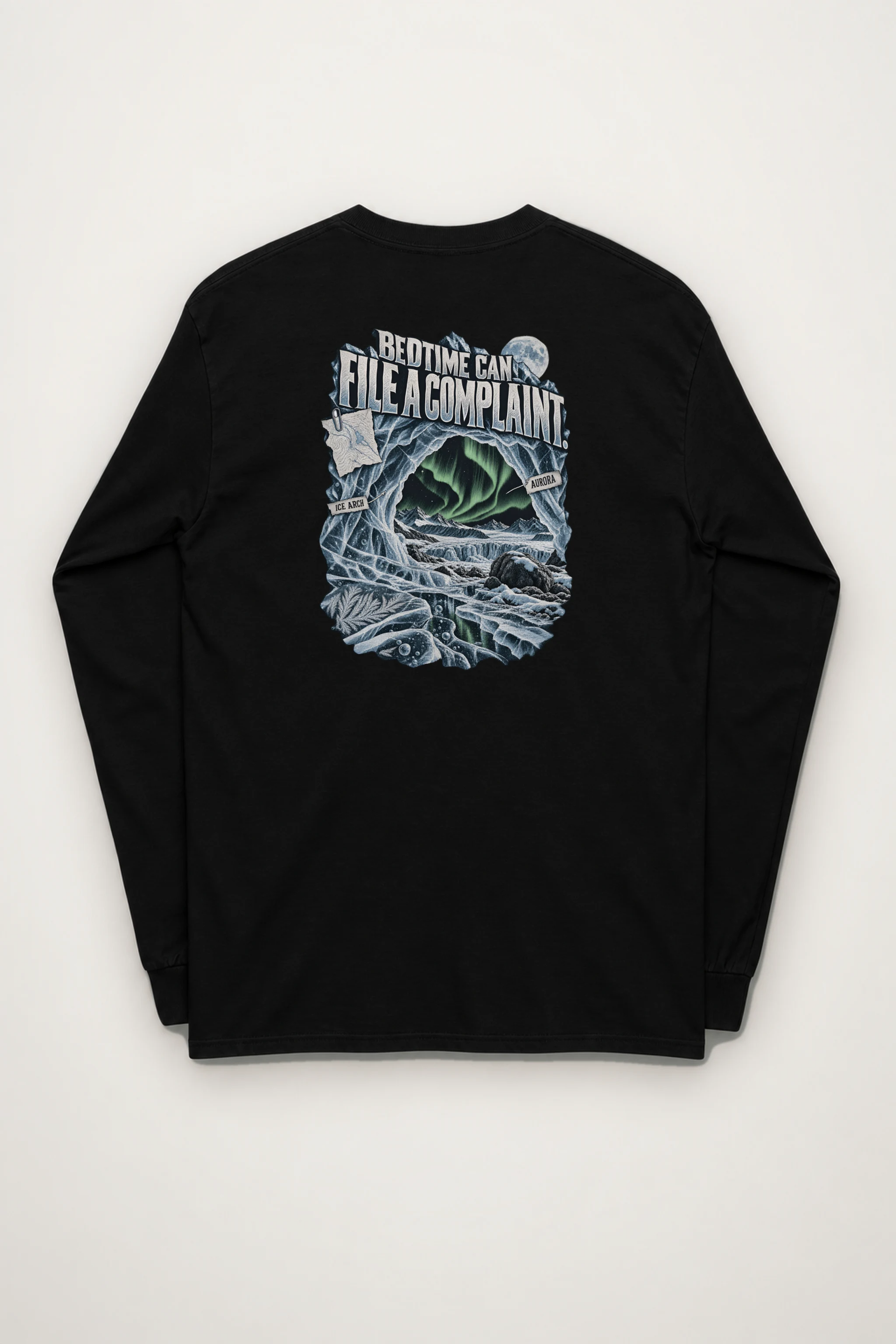 "Bedtime Can File a Complaint" Unisex Longsleeve T-shirt