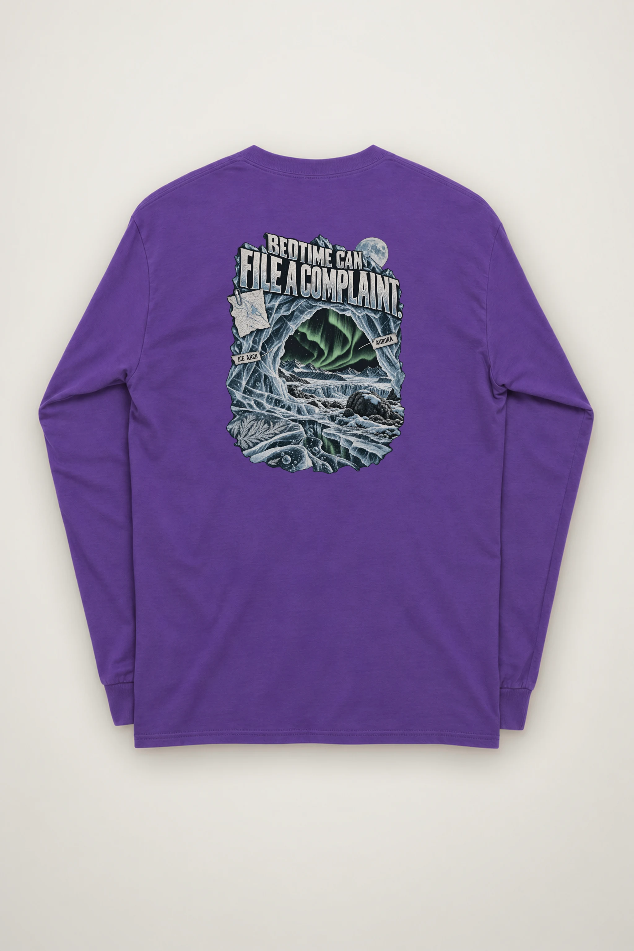 "Bedtime Can File a Complaint" Unisex Longsleeve T-shirt