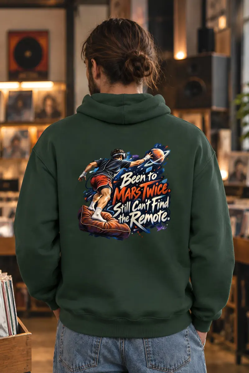 “Been to Mars Twice” Heavy Blend Unisex Pullover Hoodie