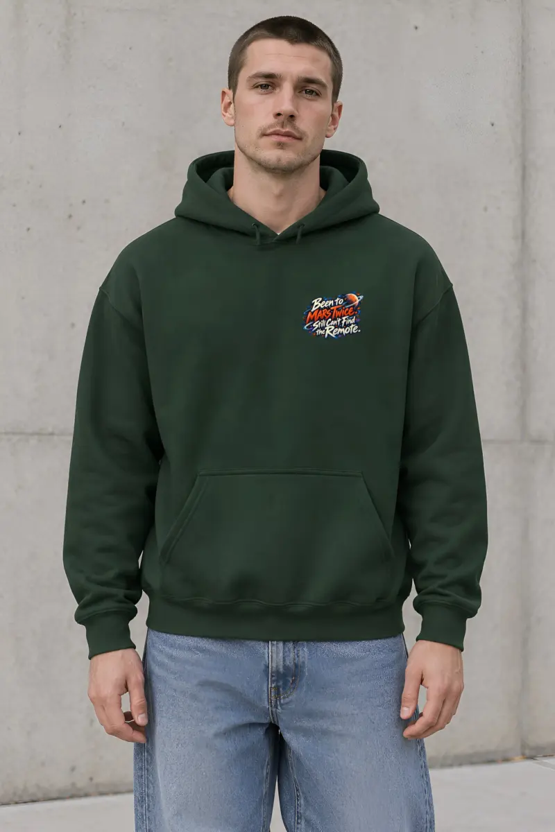 "Been to Mars Twice" Heavy Blend Unisex Pullover Hoodie
