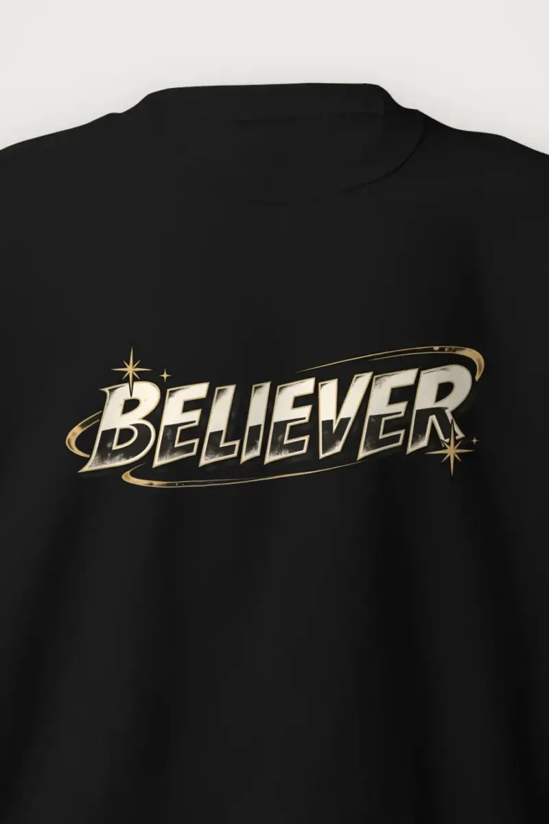 "Believer Starburst" Heavy Blend Unisex Crewneck Sweatshirt