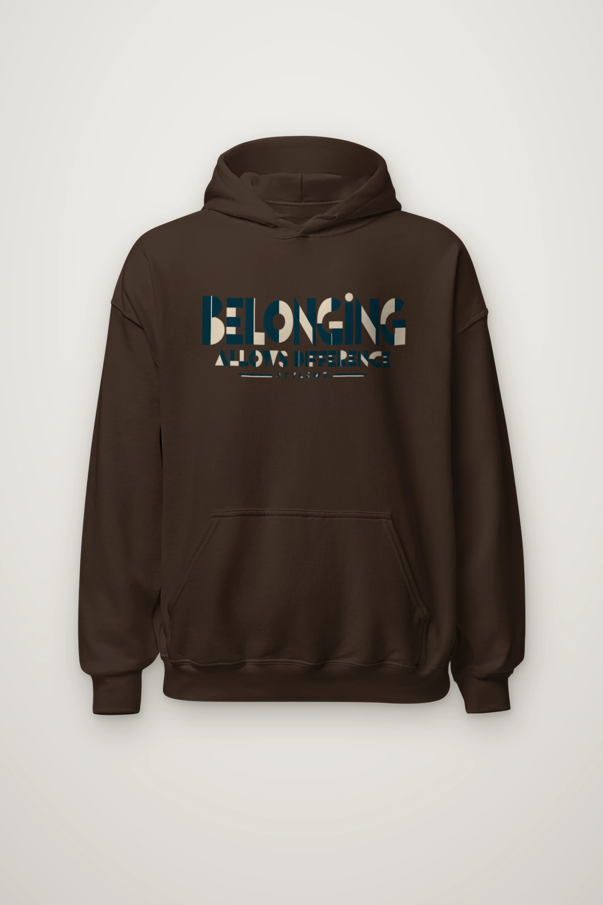 "Belonging Allows Difference" Heavy Blend Unisex Pullover Hoodie