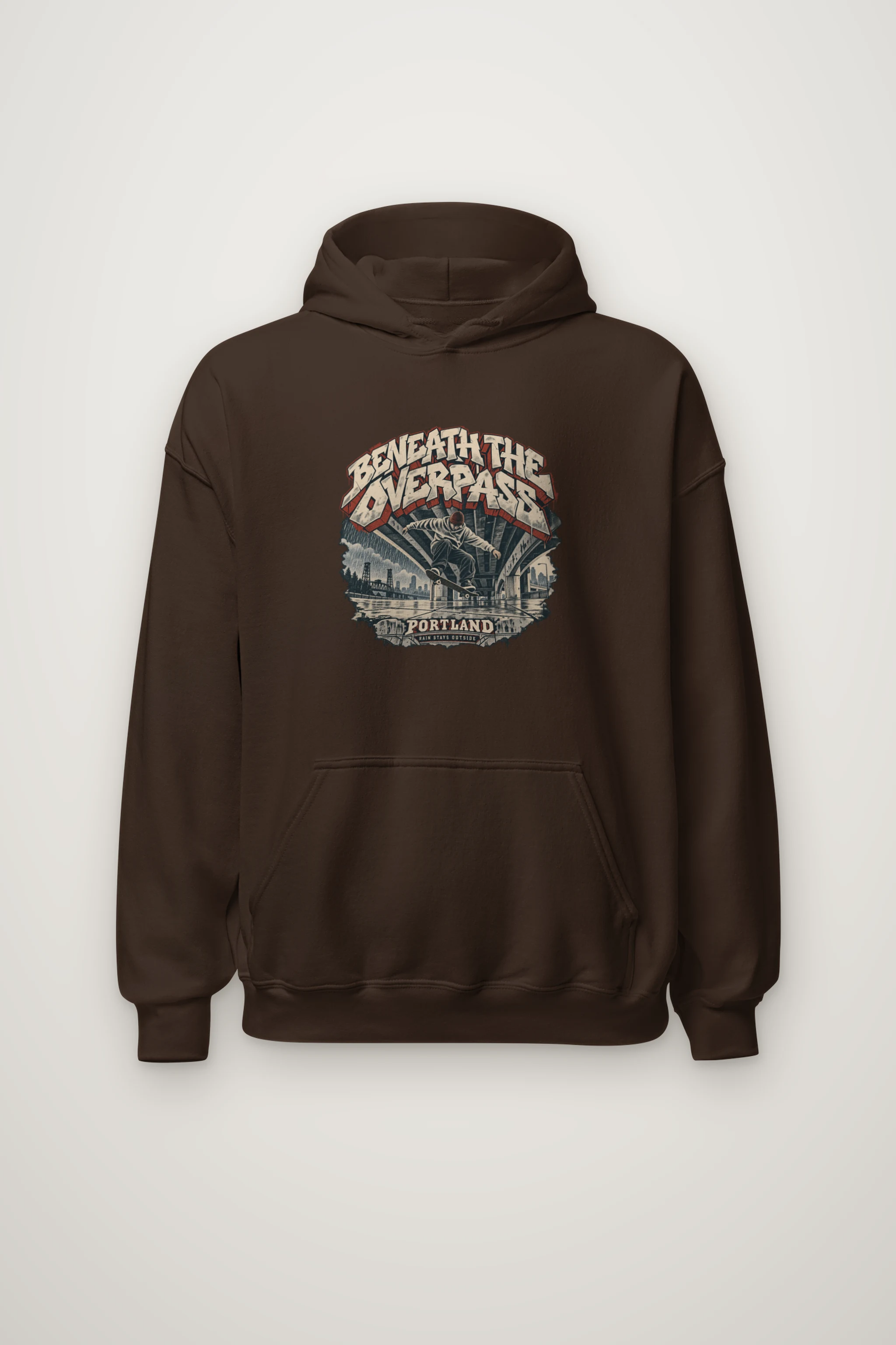 "Beneath the Overpass" Heavy Blend Unisex Pullover Hoodie