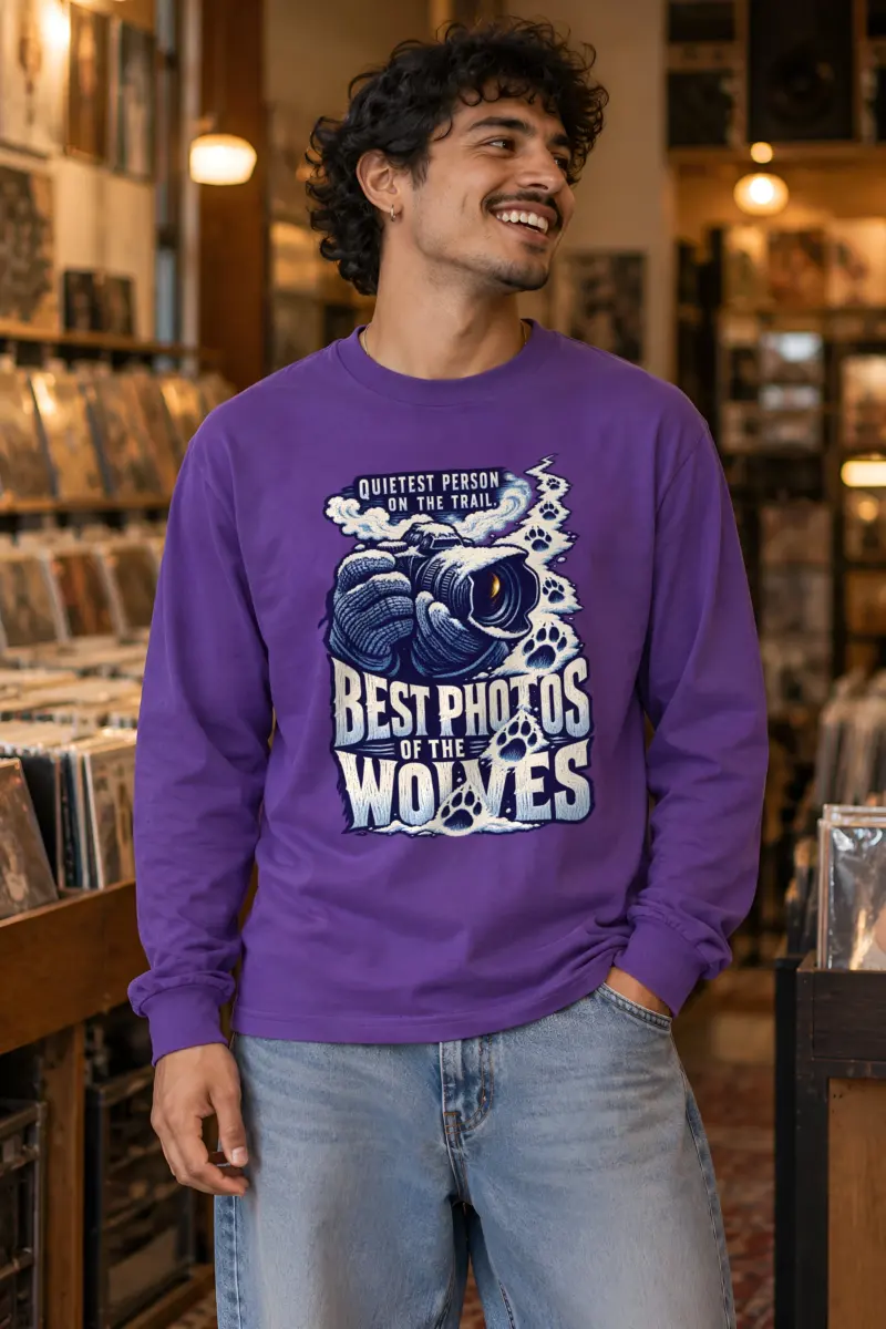 “Best Photos of the Wolves” Unisex Longsleeve T-shirt