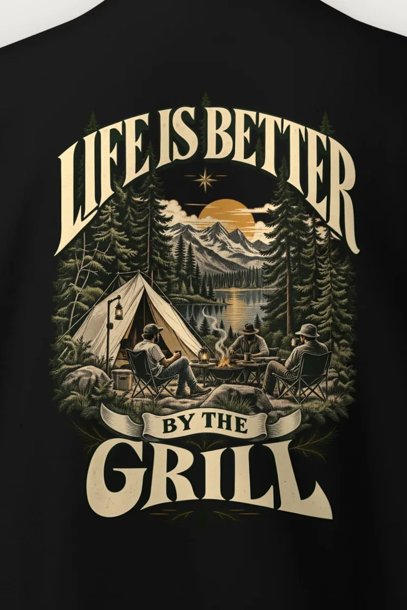 "Better By The Grill" Heavy Blend Unisex Crewneck Sweatshirt