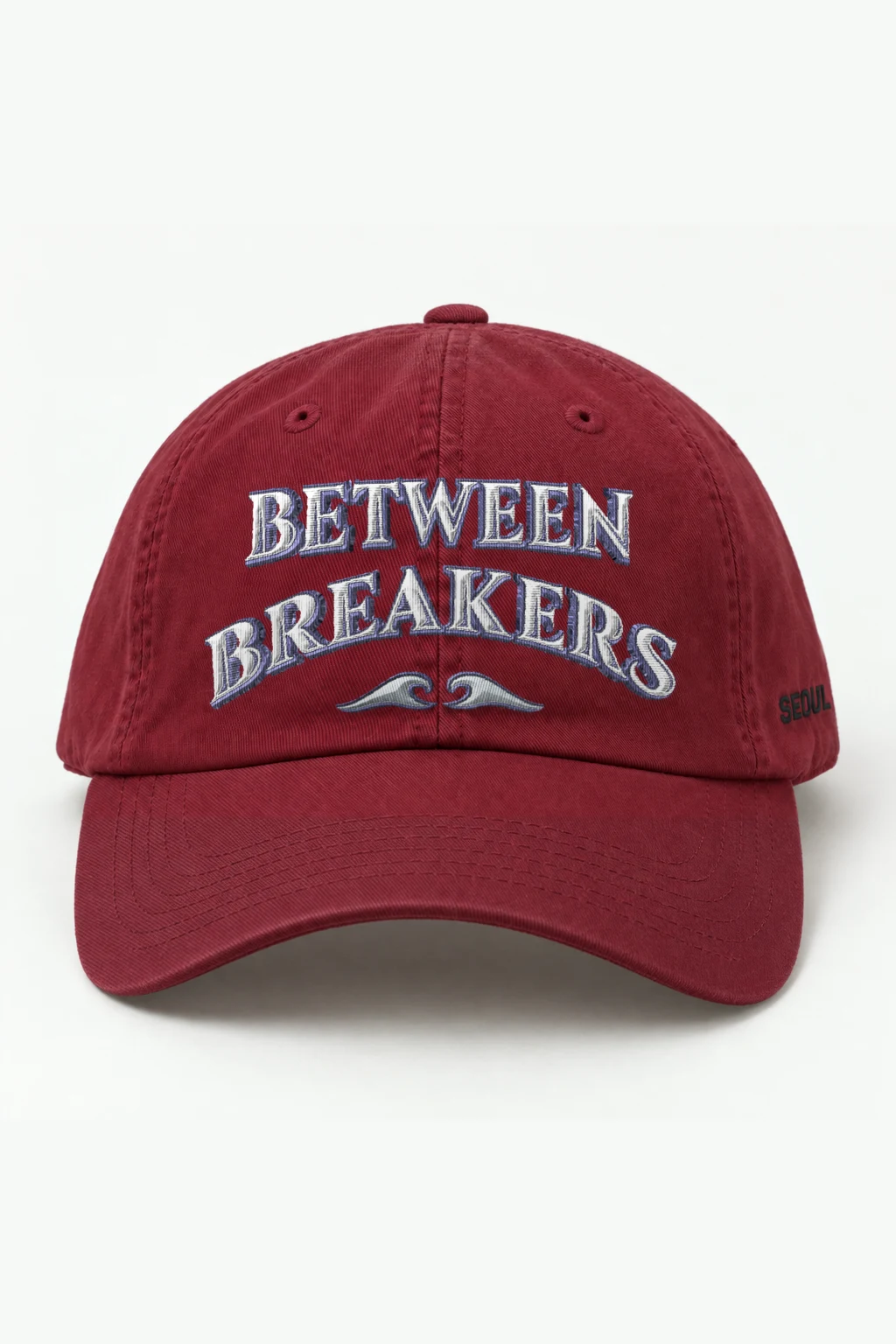"Between Breakers" Classic Dad Hat · Embroidered