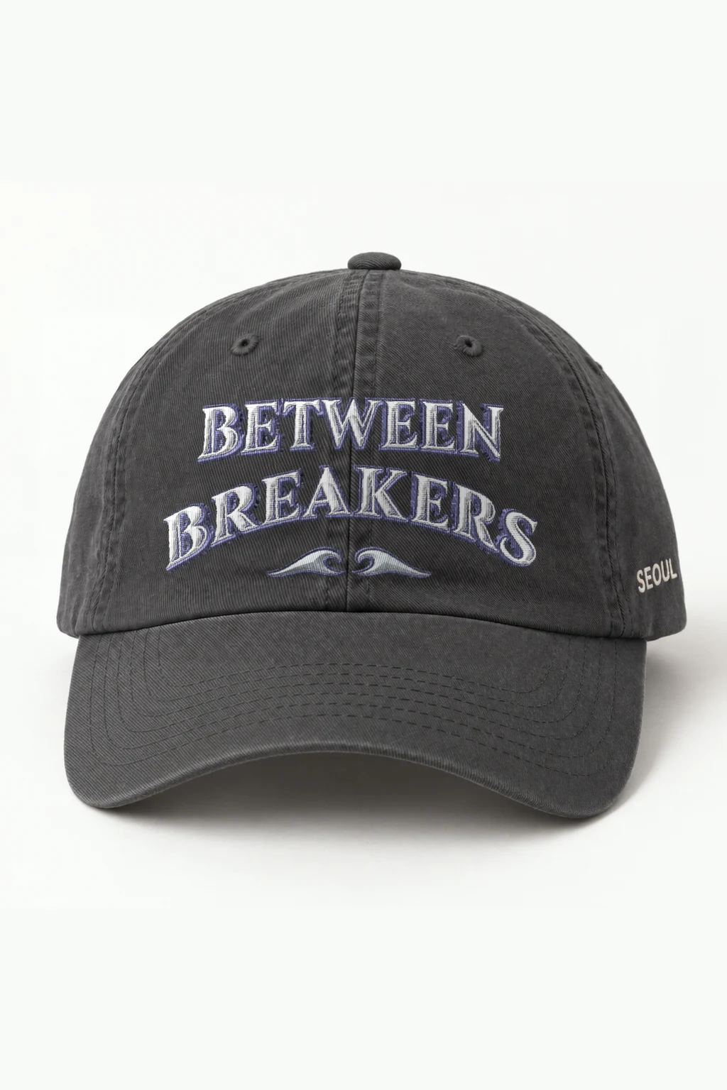 "Between Breakers" Classic Dad Hat · Embroidered