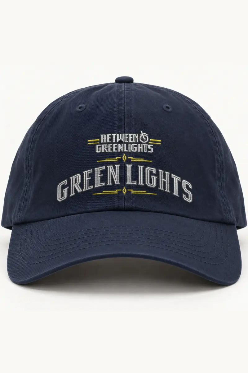 "Between Green Lights" Classic Dad Hat · Embroidered