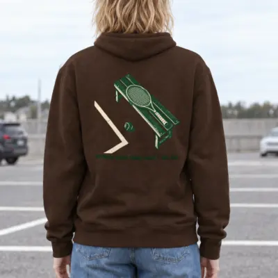 "Between Points Tennis Society" Heavy Blend Unisex Pullover Hoodie