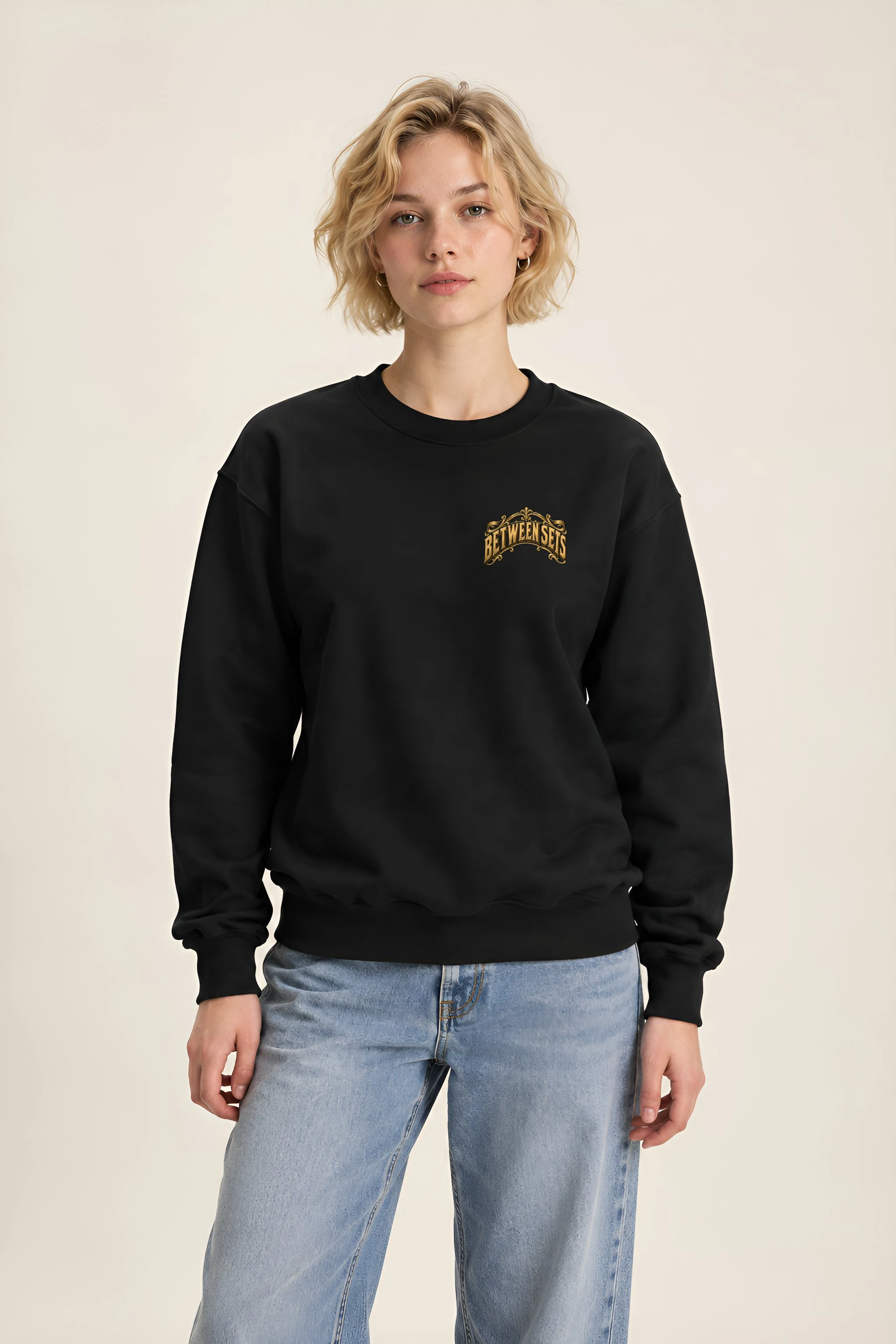 "Between Sets" Heavy Blend Unisex Crewneck Sweatshirt