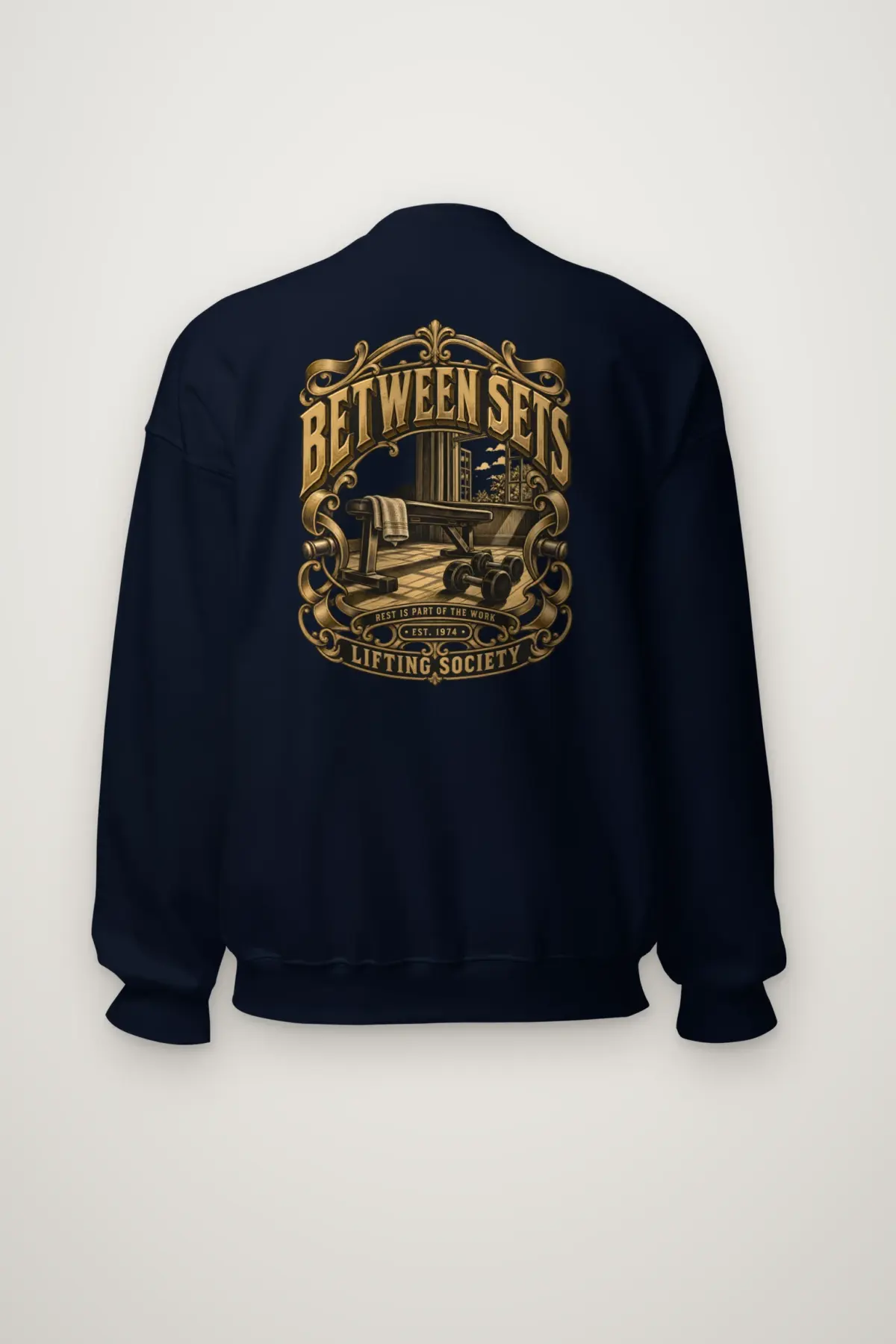 "Between Sets" Heavy Blend Unisex Crewneck Sweatshirt