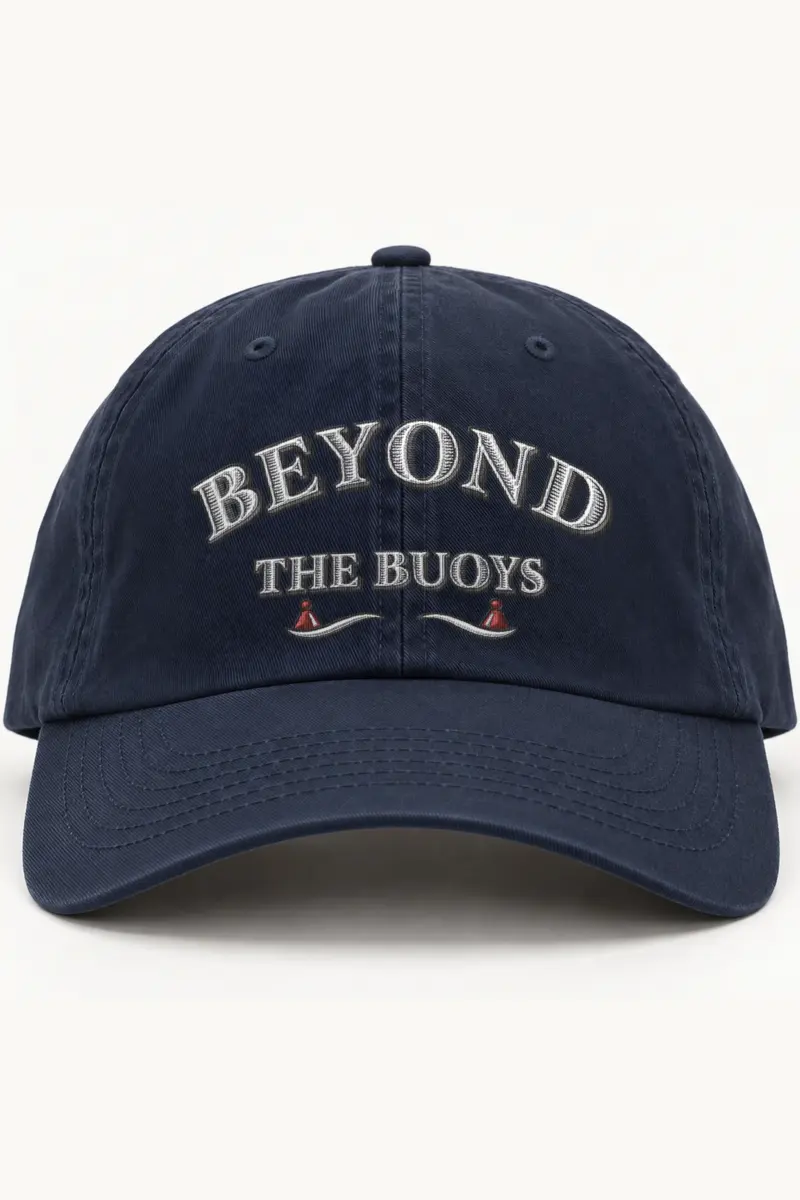 "Beyond the Buoys" Classic Dad Hat · Embroidered