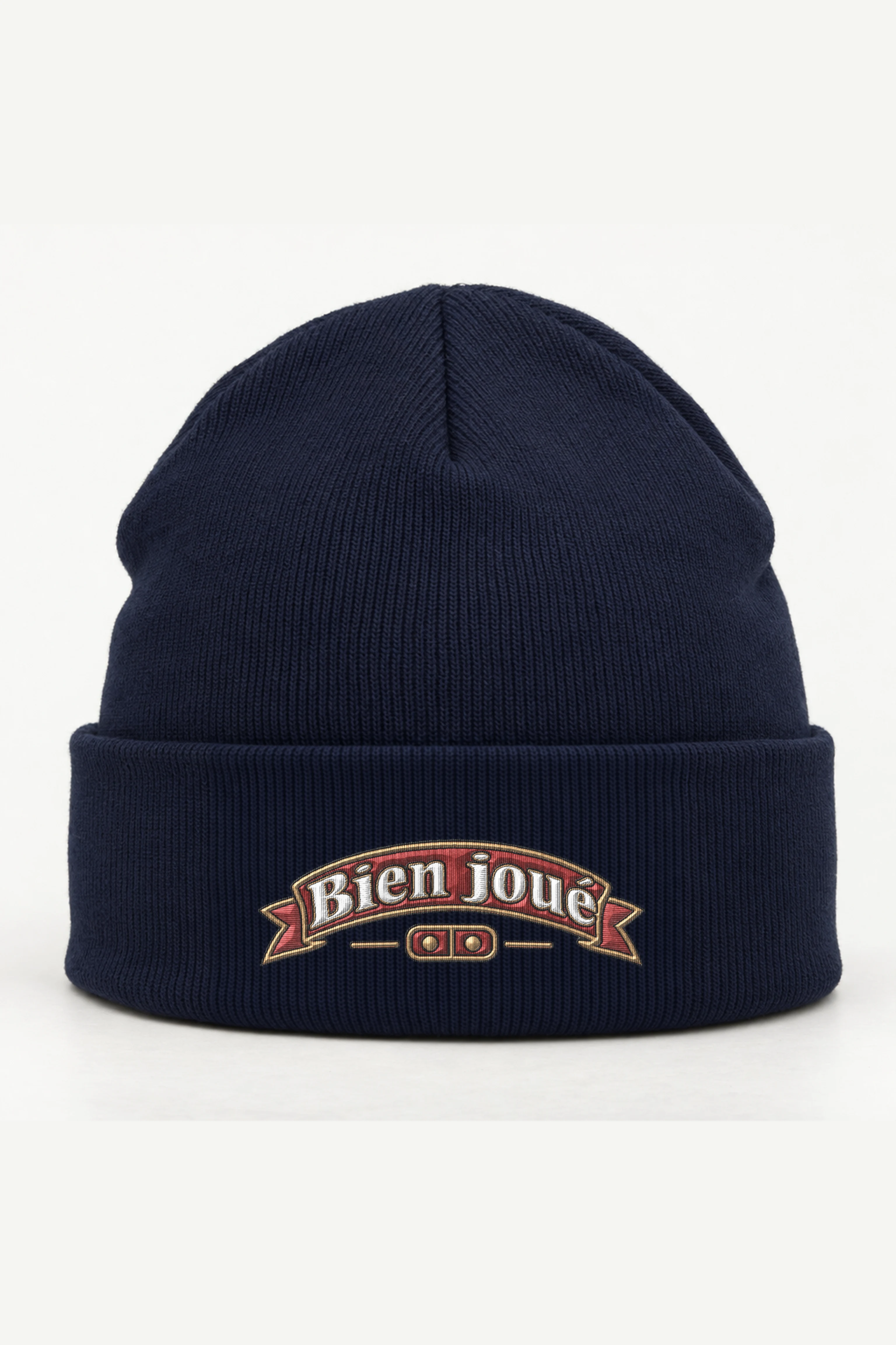 "Bien joué" Cuffed Beanie · Embroidered