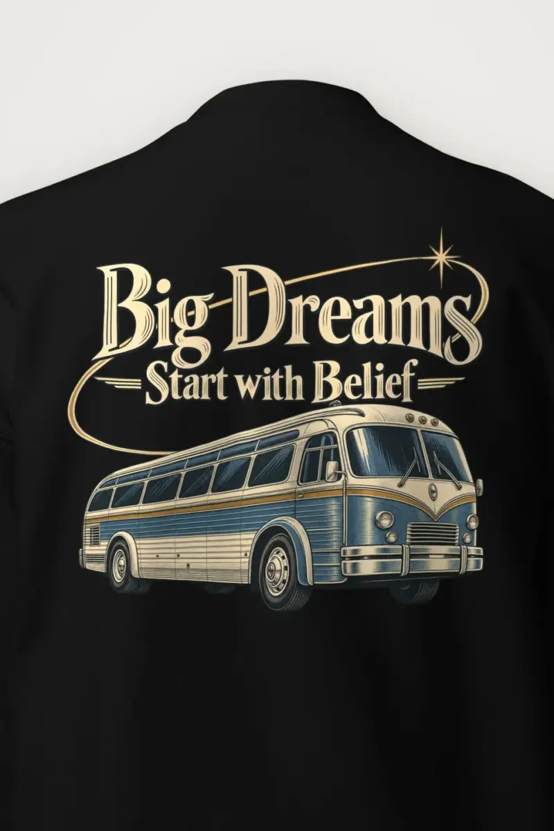 "Big Dreams Start With Belief" Heavy Blend Unisex Crewneck Sweatshirt