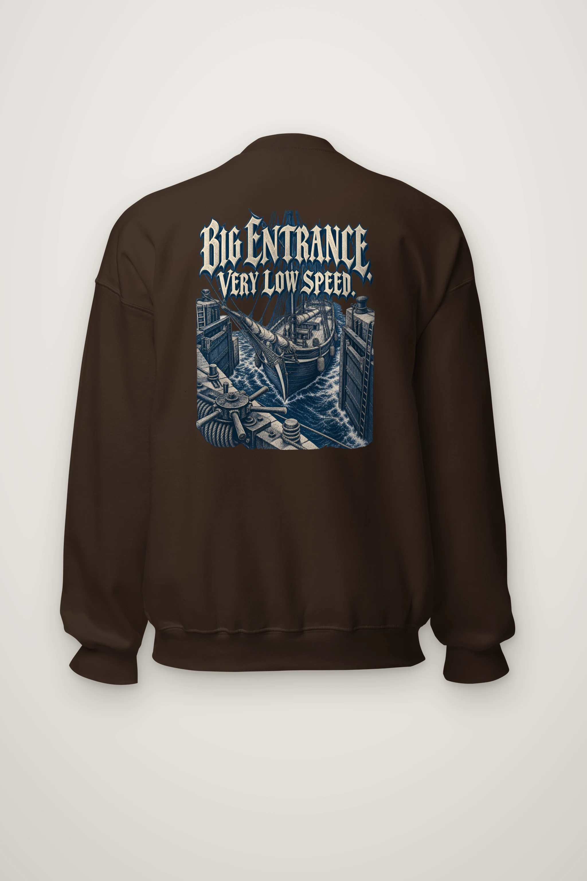 "Big Entrance Very Low Speed" Heavy Blend Unisex Crewneck Sweatshirt