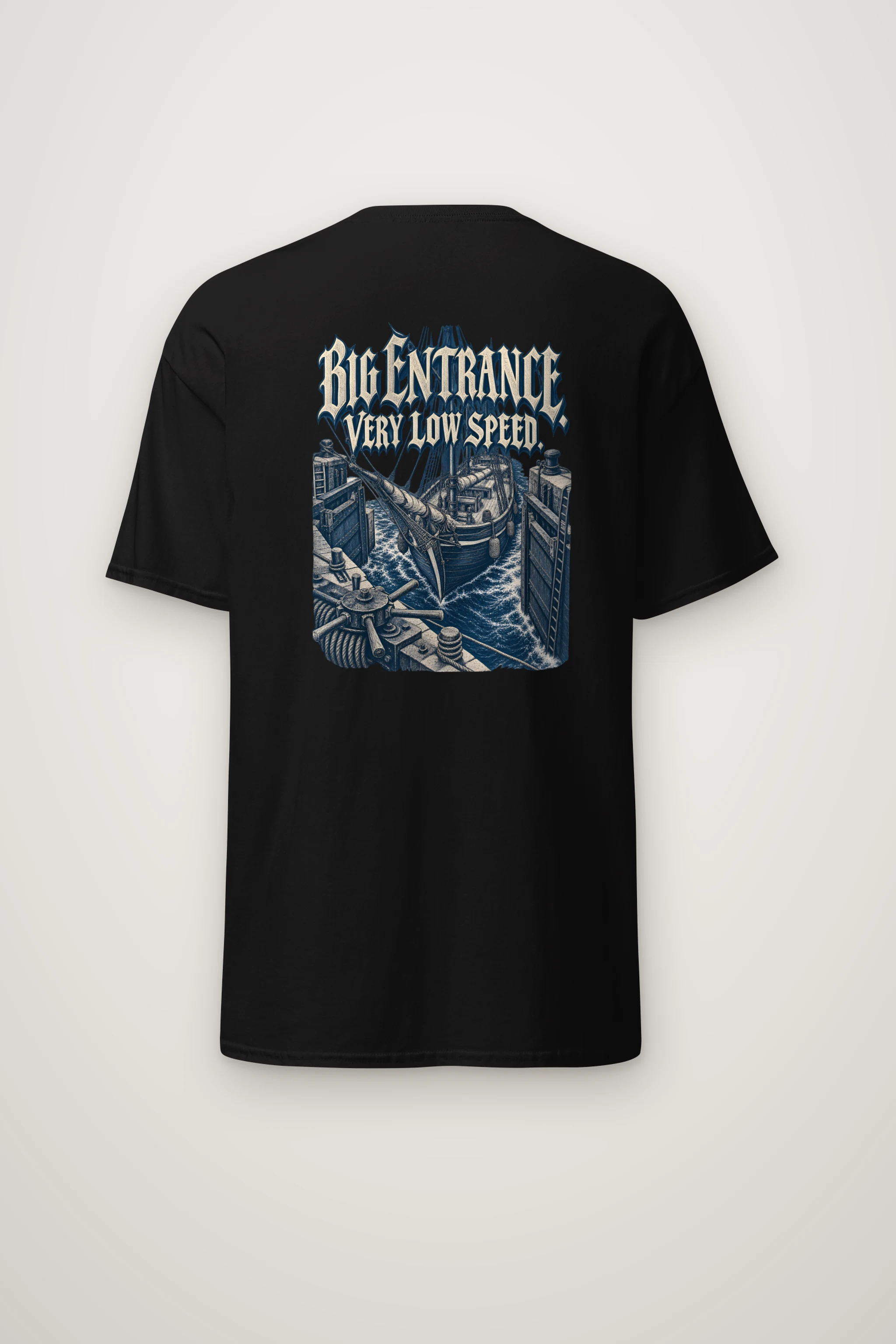 "Big Entrance Very Low Speed" Heavyweight Unisex Crewneck T-shirt